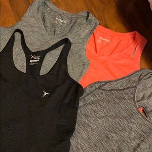 Athletic tank top bundle-Old Navy & Reebok